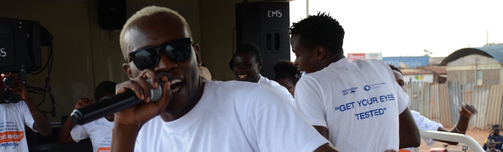 Kenyan star Daddy Owen sings it for eye health | Fred Hollows